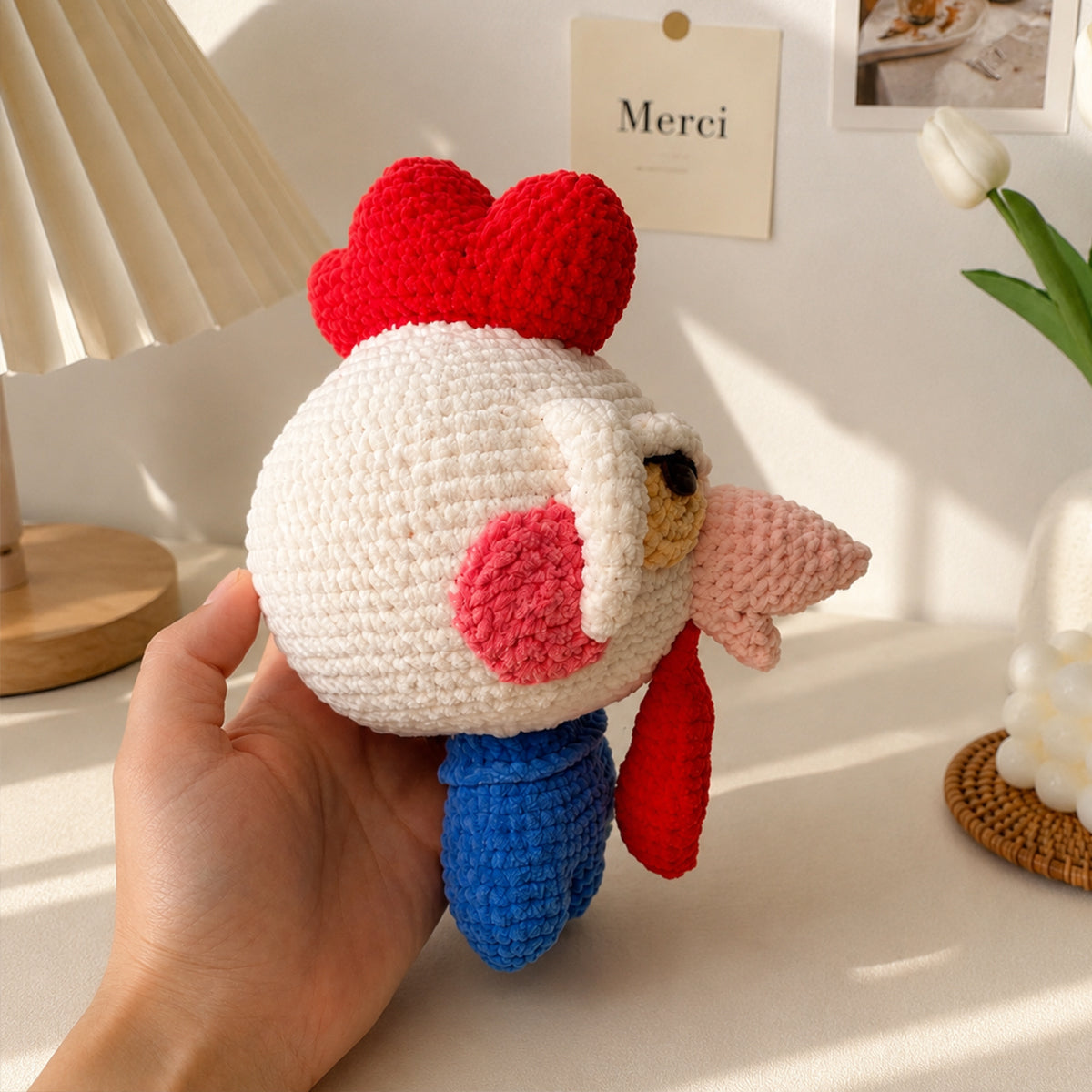 Mr.Snoozecomb-Crochet Pattern