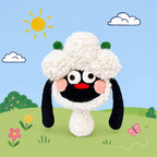 Charcoal Baa-Crochet Pattern