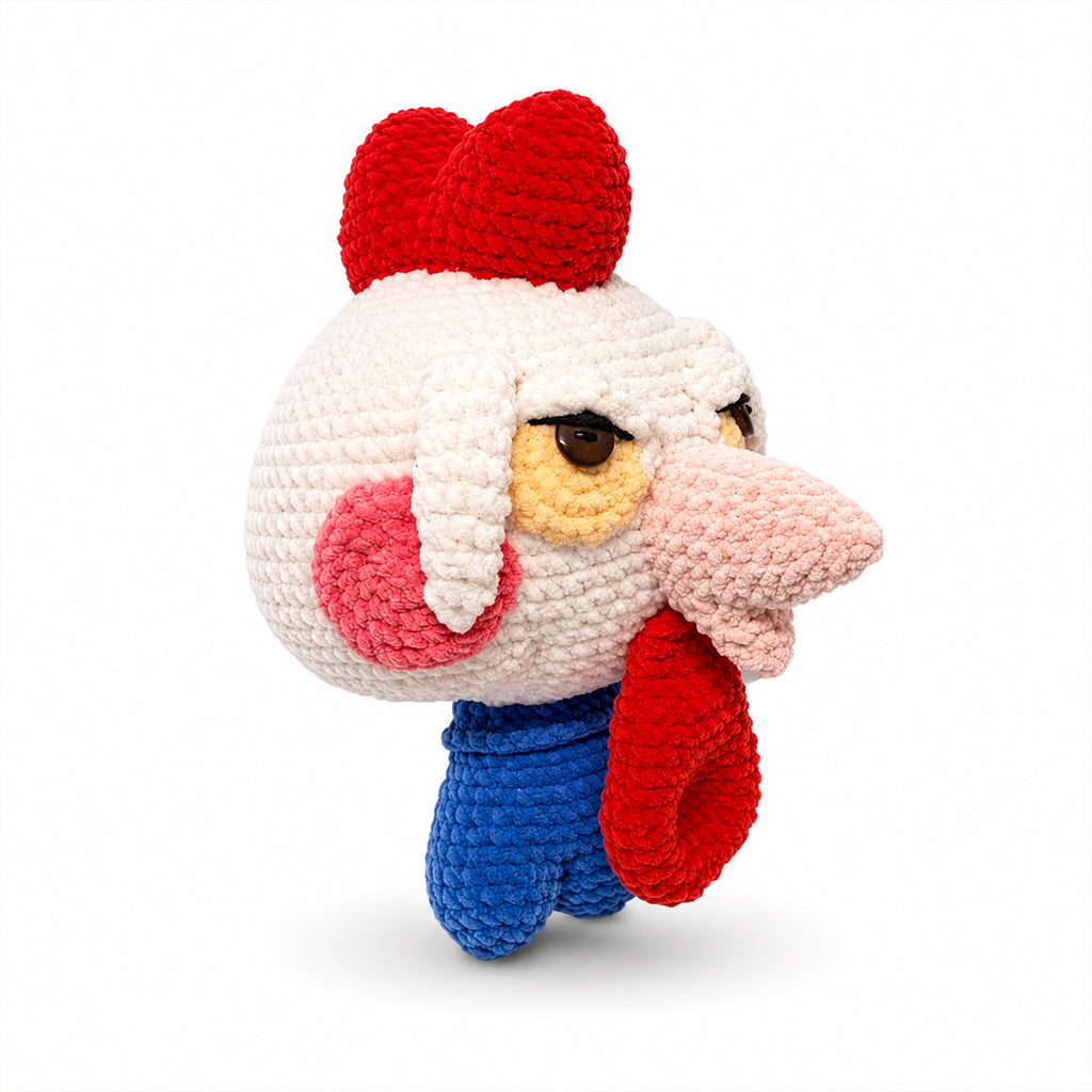 Mr.Snoozecomb-Crochet Pattern